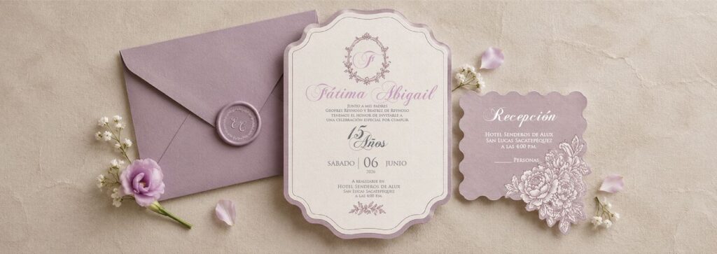 Invitaciones para Quince Años