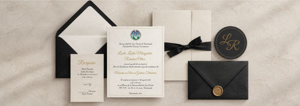 Invitaciones para Graduación