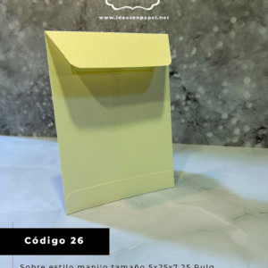 SOBRE SB-27